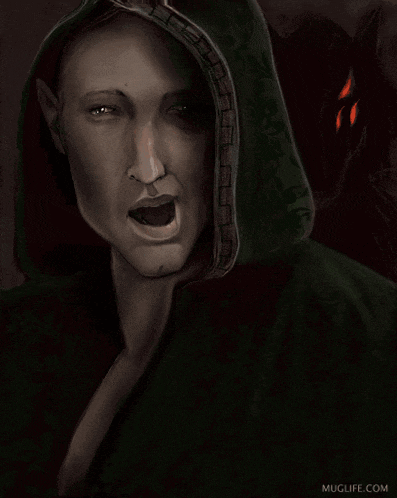 a painting of a man in a green hoodie with muglife.com in the corner