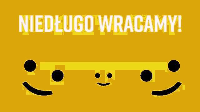 a yellow background with a smiley face and the words " deli 1y "