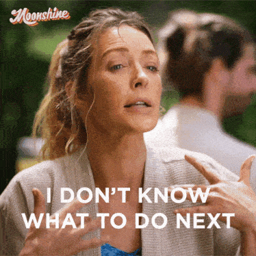 I Don'T Know What To Do Next Lidia Benett GIF - I Don'T Know What To Do Next Lidia Benett Jennifer Finnigan GIFs