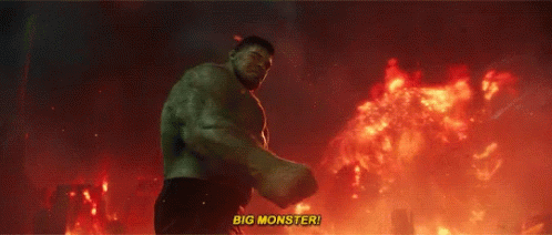 Hulk Thor Ragnarok GIF - Hulk Thor Ragnarok Big Monster GIFs