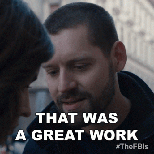 That Was A Great Work Scott Forrester GIF - That Was A Great Work Scott Forrester Fbi International GIFs