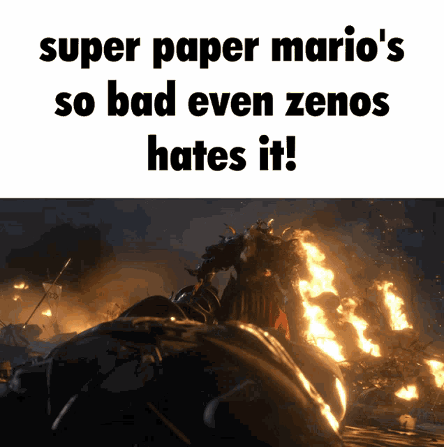 Super Paper Mario Zenos GIF - Super Paper Mario Zenos Final Fantasy GIFs