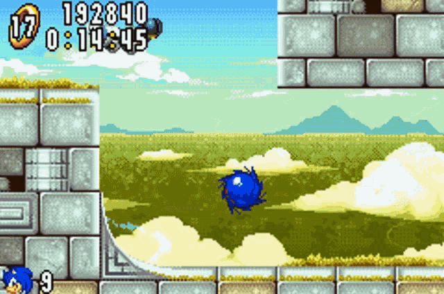 Sonic Advance Gba GIF - Sonic Advance Gba Game Boy Advance GIFs