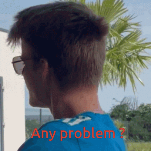 Any Problem Probleme GIF - Any Problem Probleme Any GIFs