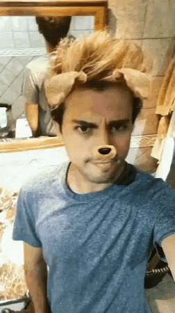 Snapchat Filter Selfie GIF - Snapchat Filter Selfie Bathroom GIFs
