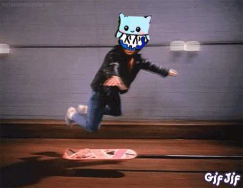 Dropteeth Hoverboard GIF - Dropteeth Hoverboard Menji GIFs