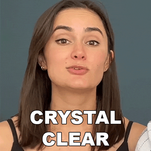 Crystal Clear Right Ashleigh Ruggles Stanley GIF - Crystal Clear Right Ashleigh Ruggles Stanley The Law Says What GIFs