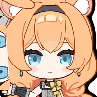a cartoon drawing of a girl with long orange hair and blue eyes