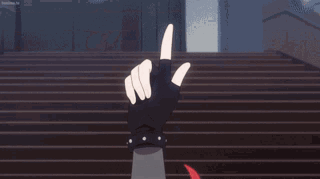 a cartoon hand giving a thumbs up with the words yes so high and so endlessly above it