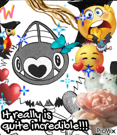 a collage of smiley faces and hearts with the words it really is quite incredible