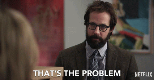 Thats The Problem Barry GIF - Thats The Problem Barry Peter Cambor GIFs