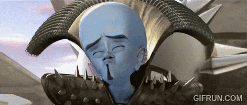 a gif from gifrun.com shows a cartoon character with horns