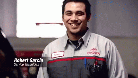 Robert Garcia Toyota GIF - Robert Garcia Toyota Technician GIFs