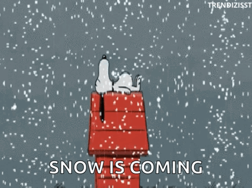 Snoopy Snow Day GIF - Snoopy Snow Day Snow GIFs