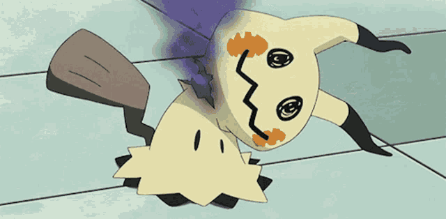 Pokemon Mimikyu GIF - Pokemon Mimikyu Worn Out GIFs