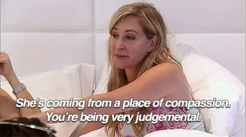Youre Being Very Judgemental Rhony GIF - Youre Being Very Judgemental Rhony Real Housewives GIFs