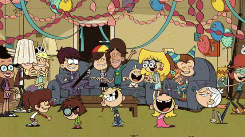 Party GIF - Loud House Series Partying Dancing GIFs