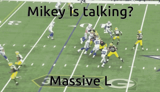 Mikey Nflc GIF - Mikey Nflc Packers GIFs