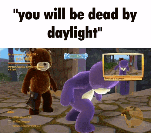 Naughty Bear Dead By Daylight GIF - Naughty Bear Dead By Daylight Dbd GIFs