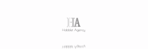 a logo for habblet agency is shown on a white background .