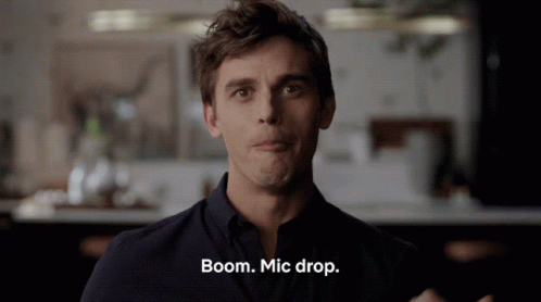 Boom Mic Drop Im Done GIF - Boom Mic Drop Im Done Finished GIFs