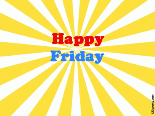 Happy Friday GIF - Happy Friday Starburst GIFs