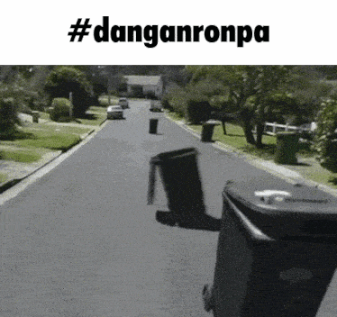Danganronpa Cringe GIF - Danganronpa Cringe Garbage GIFs