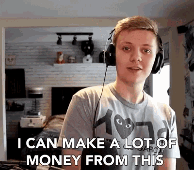 I Can Make A Lot Of Money From This Ill Be Rich GIF - I Can Make A Lot Of Money From This Ill Be Rich Million Dollar Idea GIFs
