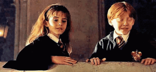 Ron Weasley Hermione GIF