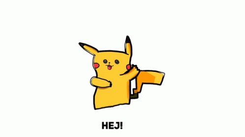 Pikachu Hey GIF - Pikachu Hey Hej GIFs