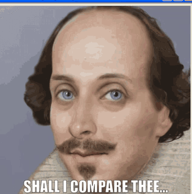 Shall I Compare Thee Shakespeare GIF - Shall I Compare Thee Shakespeare Tom Slemen GIFs