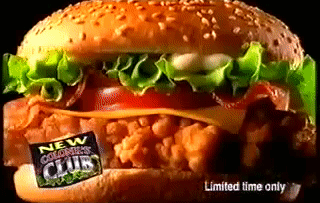 Kfc Colonels Club Sandwich GIF - Kfc Colonels Club Sandwich Chicken Sandwich GIFs