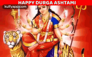 Good Wishes For A Joyous Durga Ashtami.Gif GIF - Good Wishes For A Joyous Durga Ashtami Trending Durgaashtami GIFs