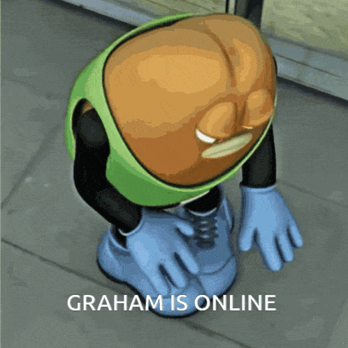 Gram Is Online Graeme Is Online GIF - Gram Is Online Graeme Is Online Graham Is Online GIFs