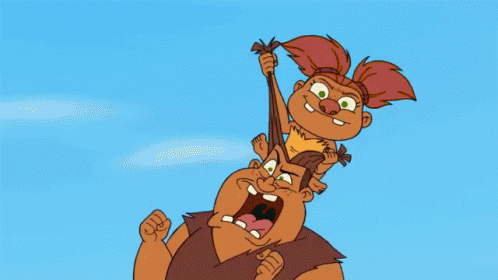 Anoying GIF - The Croods Dawn Of The Croods Hair Pulling GIFs