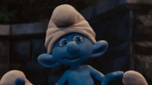 The Smurfs Clumsy Smurf GIF - The Smurfs Clumsy Smurf Im A Hero GIFs
