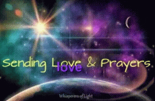 Sending Love And Prayers Whisperers Of Light GIF - Sending Love And Prayers Whisperers Of Light Space GIFs
