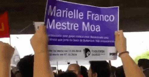 Marielle Franco, Resistência, Movimento, Protesto, Luta, Ele Não GIF - Mariellefranco Elenao Nothim GIFs