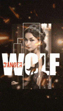 a poster with a woman and the word wolf