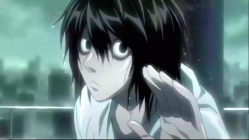 L Death Note L Death Note Rain GIF