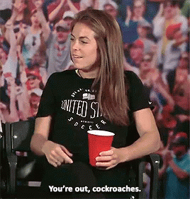 Kelley O Hara Youre Out GIF - Kelley O Hara Youre Out Get Out GIFs