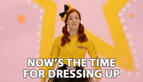 Nows The Time For Dressing Up Get Ready GIF - Nows The Time For Dressing Up Time For Dressing Up Get Ready GIFs
