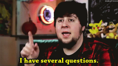 When Your Roommate Was Gone All Night GIF - Questions Several Excuseme GIFs