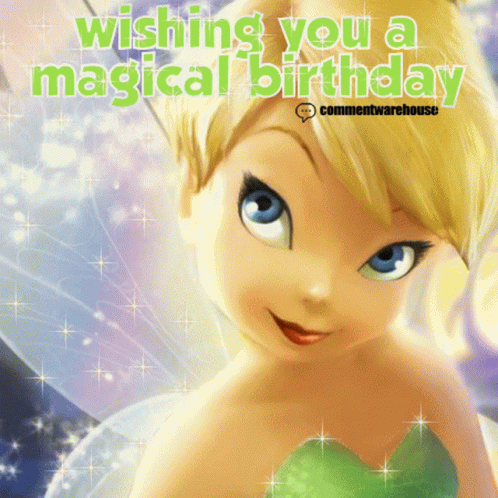 Happy Birthday Sparkle GIF - Happy Birthday Sparkle Magical Birthday GIFs