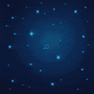 a woman 's face is surrounded by a blue circle with the letter m on it