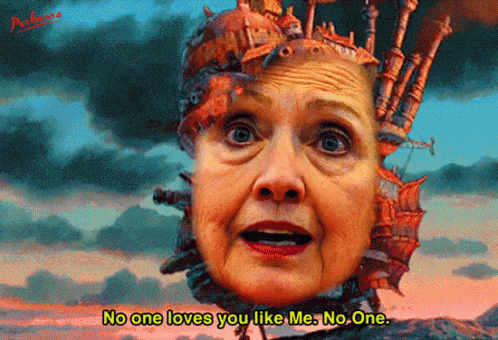 Hillary Hillary Clinton GIF - Hillary Hillary Clinton No One Loves You GIFs