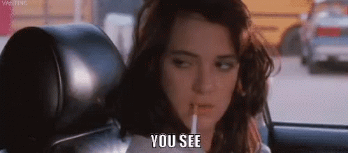 You See GIF - You See Winona Ryder GIFs