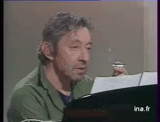 Serge Gainsbourg GIF - Serge Gainsbourg Fumer Smoke GIFs