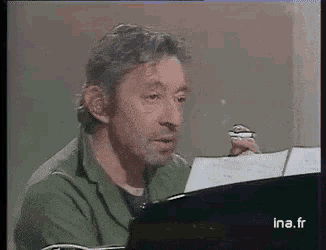 Serge Gainsbourg GIF