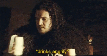Jon Snow Drinks GIF - Jon Snow Drinks GIFs